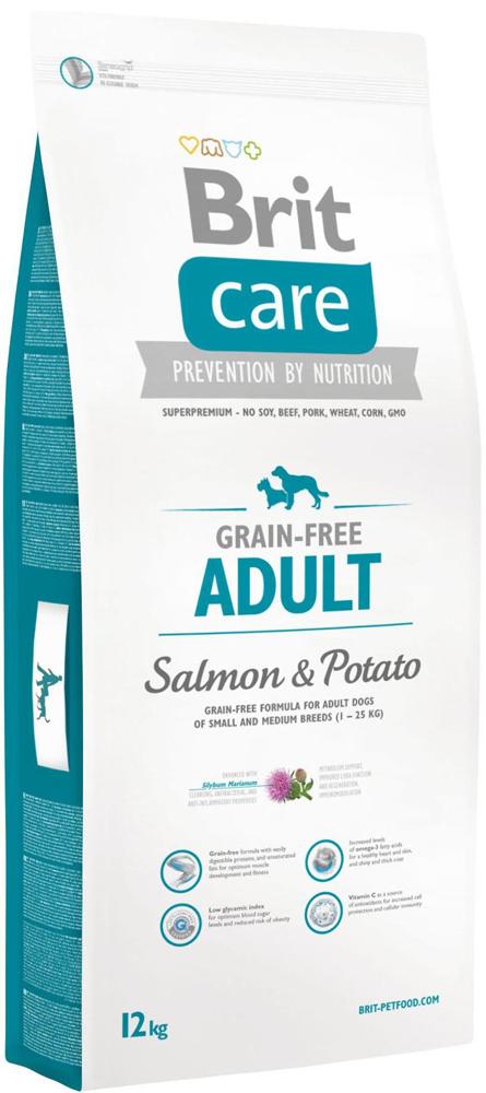 Brit Care (Брит Кеа) Salmon All Breed (12 кг) корм для собак всех пород с чувствительным пищеварением